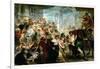 The Rape of the Sabine Women, circa 1635-40-Peter Paul Rubens-Framed Giclee Print