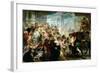 The Rape of the Sabine Women, circa 1635-40-Peter Paul Rubens-Framed Giclee Print