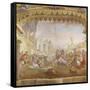 The Rape of the Sabine Women-Girolamo Brusaferro-Framed Stretched Canvas