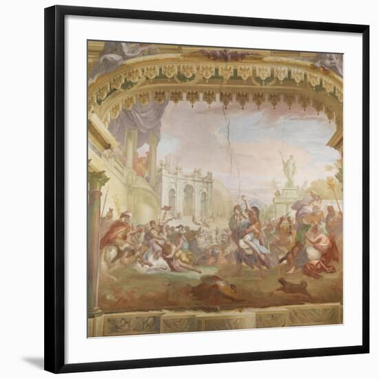 The Rape of the Sabine Women-Girolamo Brusaferro-Framed Giclee Print