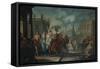 The Rape of the Sabine Women-Jean Béraud-Framed Stretched Canvas