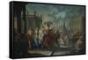 The Rape of the Sabine Women-Jean Béraud-Framed Stretched Canvas