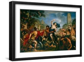 The Rape of the Sabine Women-Antonio Molinari-Framed Giclee Print