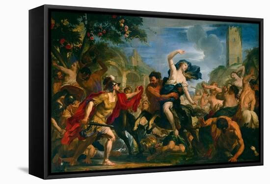 The Rape of the Sabine Women-Antonio Molinari-Framed Stretched Canvas