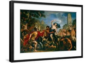 The Rape of the Sabine Women-Antonio Molinari-Framed Giclee Print