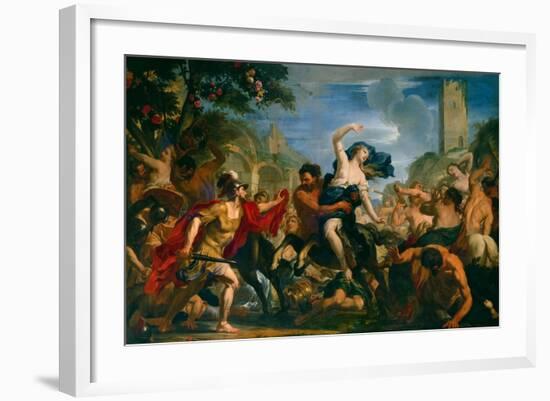 The Rape of the Sabine Women-Antonio Molinari-Framed Giclee Print