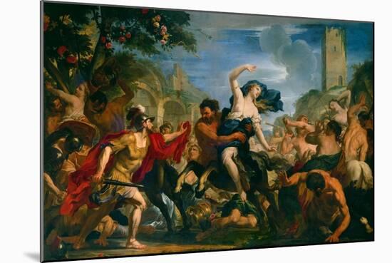 The Rape of the Sabine Women-Antonio Molinari-Mounted Giclee Print