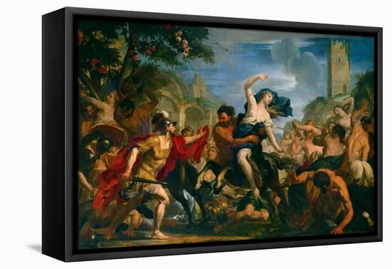 The Rape of the Sabine Women-Antonio Molinari-Framed Stretched Canvas