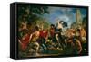 The Rape of the Sabine Women-Antonio Molinari-Framed Stretched Canvas