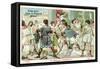 The Rape of the Sabine Women-null-Framed Stretched Canvas