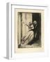 The Rape, Plate Eight from Woman, C.1886-Paul Albert Besnard-Framed Premium Giclee Print