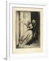 The Rape, Plate Eight from Woman, C.1886-Paul Albert Besnard-Framed Giclee Print