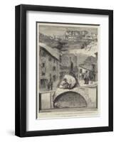 The Raphael Commemoration at Rome-Johann Nepomuk Schonberg-Framed Premium Giclee Print