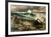 The Rapids Above Niagara-Thomas Moran-Framed Giclee Print