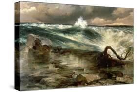 The Rapids Above Niagara-Thomas Moran-Stretched Canvas