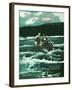 The Rapids of the Potomac-null-Framed Giclee Print