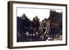 The Rapids' Ride at Luna Park, Paris, 1915-null-Framed Giclee Print