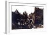 The Rapids' Ride at Luna Park, Paris, 1915-null-Framed Giclee Print