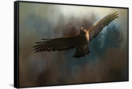 The Raptors Arrival-Jai Johnson-Framed Stretched Canvas