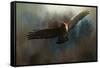 The Raptors Arrival-Jai Johnson-Framed Stretched Canvas