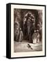 The Rat and the Elephant-Gustave Dore-Framed Stretched Canvas