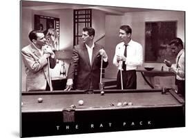 The Rat Pack-null-Mounted Poster