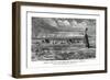 The Rat River Mennonite Resevation, Manitoba, Canada, Late 19th Century-null-Framed Giclee Print