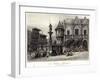 The Rathhaus, Hildesheim, engraved by J.J. Crew, printed by Cassell and Company Ltd-Carl Friedrich Heinrich Werner-Framed Giclee Print