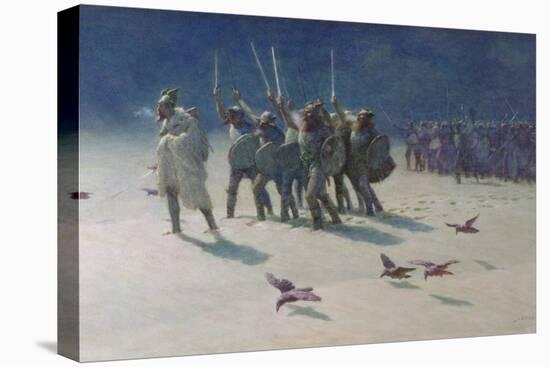 The Ravager-John Charles Dollman-Stretched Canvas