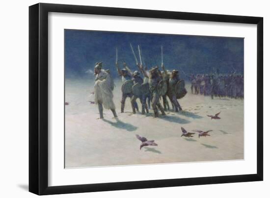 The Ravager-John Charles Dollman-Framed Giclee Print