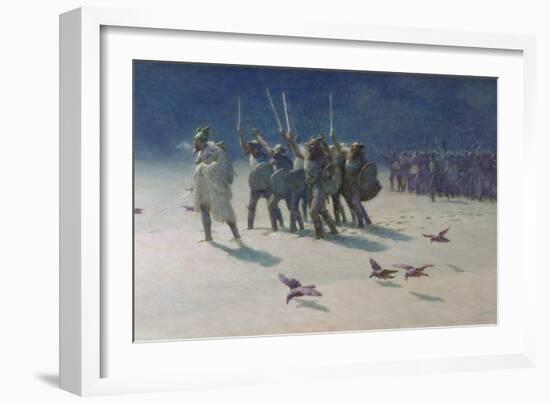 The Ravager-John Charles Dollman-Framed Giclee Print