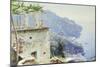 The Ravello Coastline, 1926-Peder Mork Monsted-Mounted Giclee Print