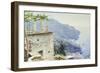 The Ravello Coastline-Peder Mork Monsted-Framed Premium Giclee Print
