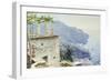 The Ravello Coastline-Peder Mork Monsted-Framed Premium Giclee Print