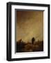 The Raven, 1840/45-Carl Spitzweg-Framed Giclee Print