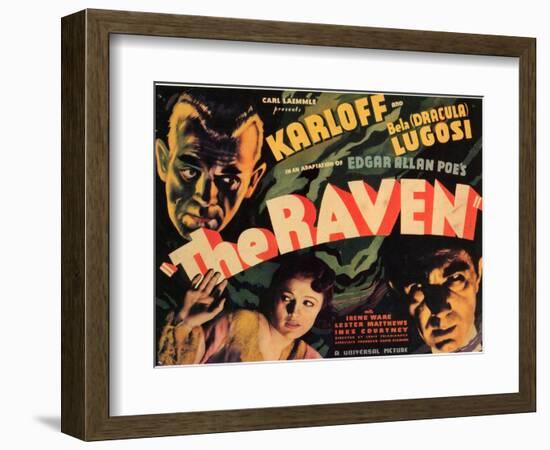 The Raven, 1935-null-Framed Art Print