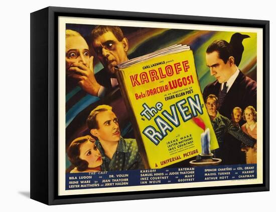 The Raven, 1935-null-Framed Stretched Canvas