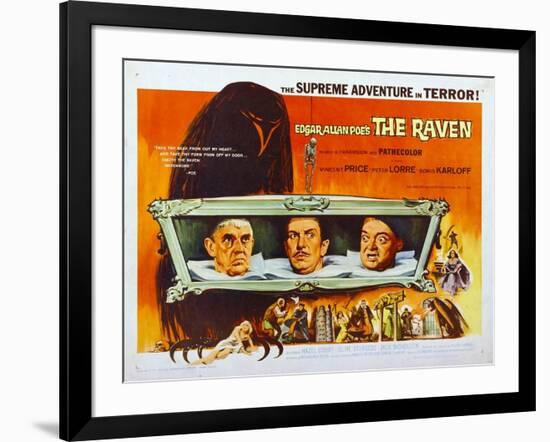 The Raven, 1963, Directed by Roger Corman-null-Framed Giclee Print