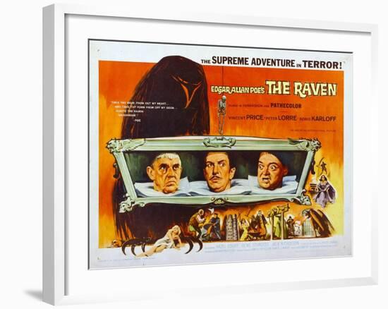 The Raven, 1963, Directed by Roger Corman-null-Framed Giclee Print