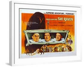 The Raven, 1963, Directed by Roger Corman-null-Framed Giclee Print