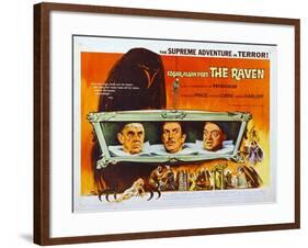 The Raven, 1963, Directed by Roger Corman-null-Framed Giclee Print