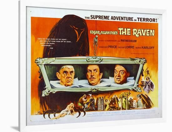 The Raven, 1963, Directed by Roger Corman-null-Framed Giclee Print