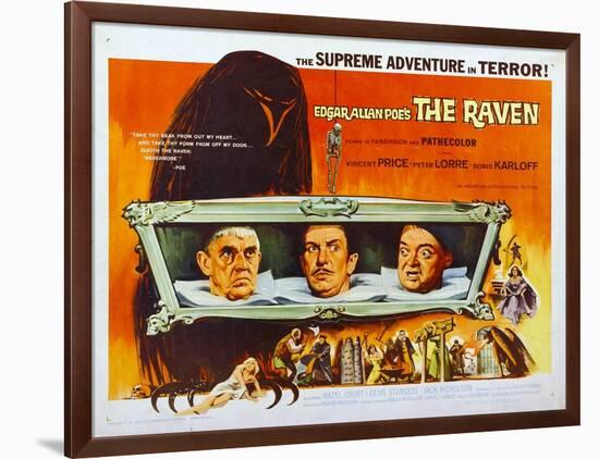 The Raven, 1963, Directed by Roger Corman-null-Framed Giclee Print