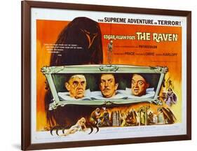 The Raven, 1963, Directed by Roger Corman-null-Framed Giclee Print