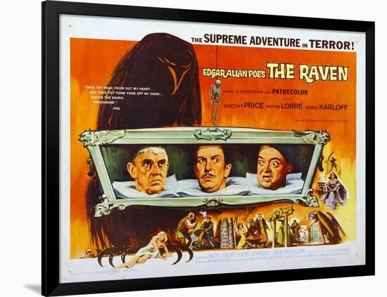 The Raven, 1963, Directed by Roger Corman-null-Framed Giclee Print