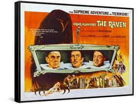 The Raven, 1963, Directed by Roger Corman-null-Framed Stretched Canvas