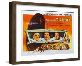 The Raven, 1963, Directed by Roger Corman-null-Framed Giclee Print