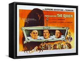 The Raven, 1963, Directed by Roger Corman-null-Framed Stretched Canvas