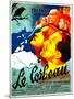 THE RAVEN, (aka LE CORBEAU),  French poster, center: Micheline Francey, Pierre Fresnay, 1943-null-Mounted Art Print