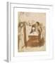 The Raven - Angel Footfalls-Dante Gabriel Rossetti-Framed Premium Giclee Print